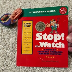 KLUTZ Stop the Watch Book/Game of Challenges and Everyday Competition